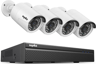 SANNCE Sistema de cámara de seguridad PoE de 8 canales 4K - Sistema...