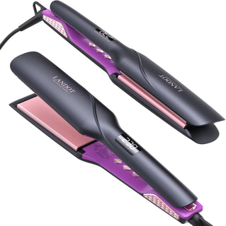 LANDOT Plancha ancha Plancha Plancha Plancha 1.75 pulgadas, Estiliz...