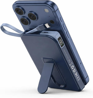 Magsafe - Cargador de batería magnético con soporte, cargador portá...