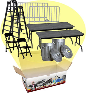 Juego de 10 accesorios para figuras de acción de lucha libre