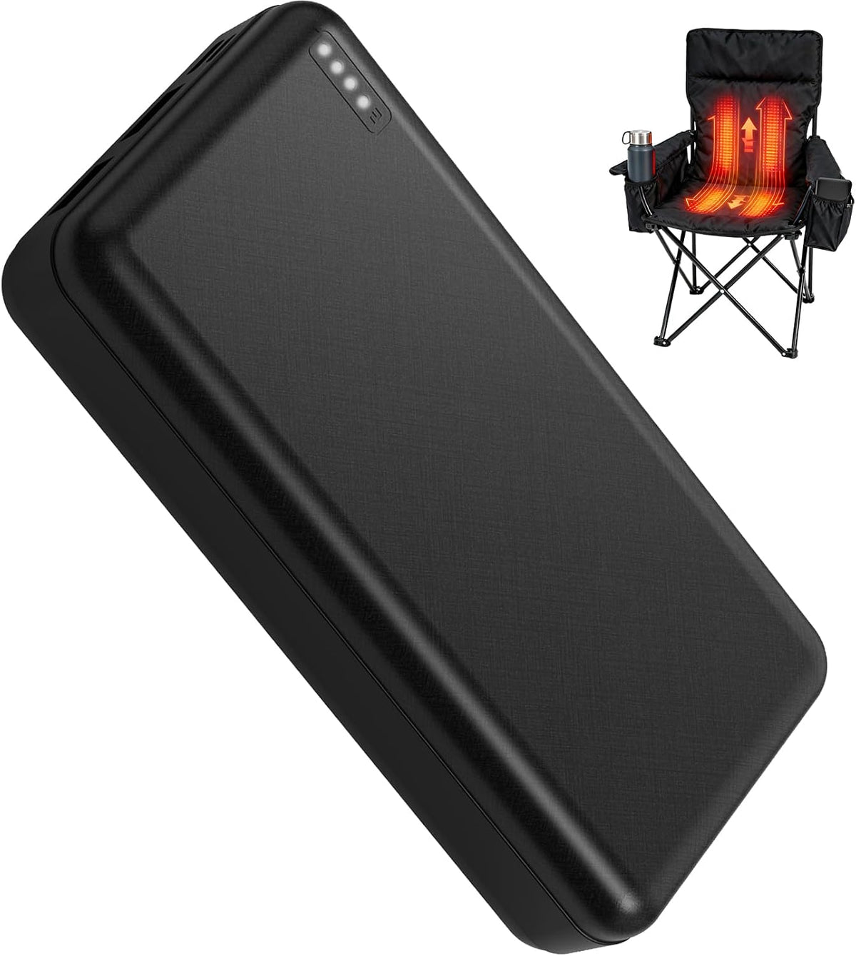 UMEIDEA Paquete de baterías 5V2A para silla de campamento eléctrica...