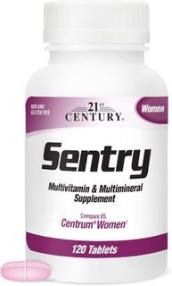 21st Century Sentry - Tabletas multivitamínicas para mujer, 120 uni...