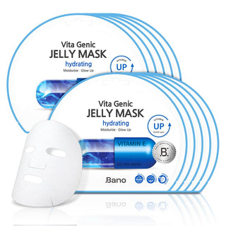 Bano Vita Genic Jelly Mascarilla Hidratante Facial 10EA \u2013 Masc...