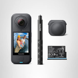 Insta360 X4 Air Kit de inicio - Cámara 360 de 8K y 165g ligera, pal...