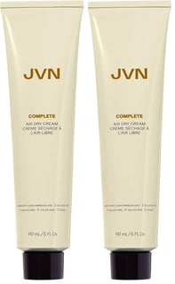 JVN No Heat Complete Air Dry Cream, 5 onzas líquidas, crema suaviza...