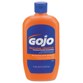 Gojo Industries 0957-12 14 oz, limpiador de manos natural con piedr...