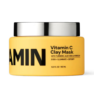 Gleamin Mascarilla de arcilla con vitamina C para manchas oscuras,...