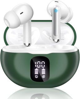 XIAOWTEK Auriculares inalámbricos, auriculares Bluetooth 5.4 con re...