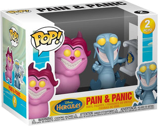 Funko Pop! Disney: Hércules - Pánico y Dolor, Pack de 2 - Figura de...