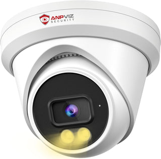 Cámara de turrón Anpviz IP PoE de 5 MP, visión nocturna inteligente...