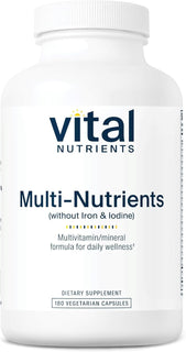 Vital Nutrients Multi-nutrientes (sin hierro ni yodo) - Fórmula mul...