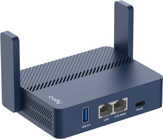 Cudy Router de viaje inalámbrico de 2.5 Gb con Wi-Fi 6 de bolsillo...