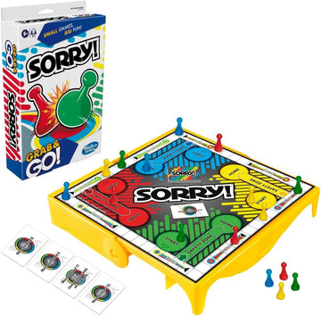 Hasbro Gaming Lo sentimos Juego de mesa de viaje Grab and Go