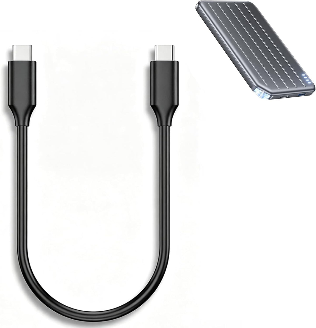 NVUU con cable USB-C de 1 pie para iPhone 17 Air\/Pro Max\/16 Pro\/...