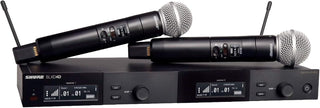 Sistema de micrófono inalámbrico digital de doble canal Shure SLXD2...