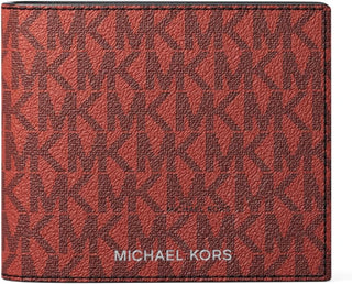 Michael Kors Cartera Billetera con pasaporte para hombre Greyson