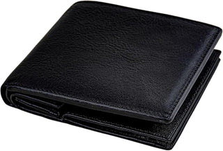 Time Resistance Cartera de cuero para hombre - Billetera italiana p...
