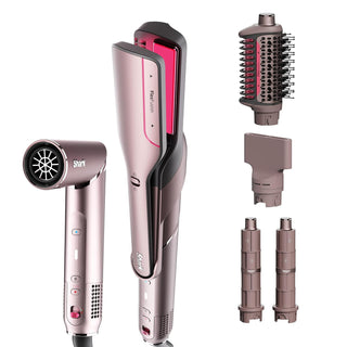 Shark FlexFusion - Plancha de pelo y potente secador de pelo con ce...