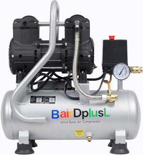 BairDplusL - Compresor de aire ultra silencioso de 3.2 galones, 110...