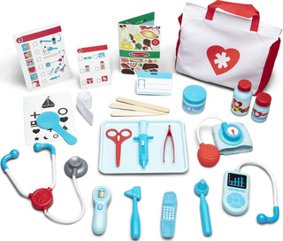 Melissa & Doug Kit Get Well Doctor de 25 piezas, juego de docto...