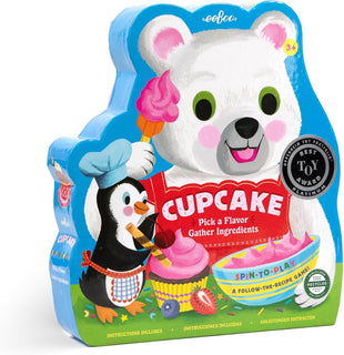 eeBoo: Juego giratorio en forma de cupcake, juego temático de anima...