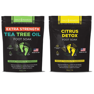 DAILY REMEDY EXTRA STRENGTH - Juego de aceite de árbol de té y cítr...