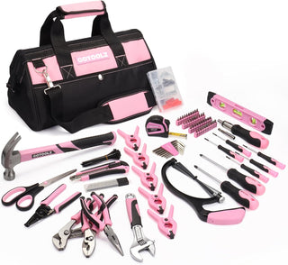 GOTOOLZ Juego de herramientas para el hogar de 269 piezas, kit de h...