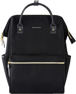 KROSER Mochila para portátil de 17" Mochila elegante repelente...