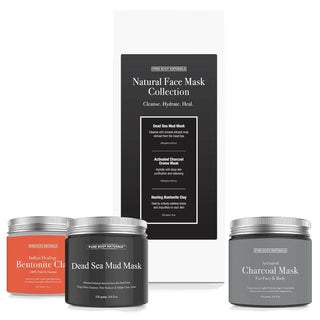 Pure Body Naturals Juego de regalo de máscara facial, incluye másca...