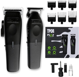 TPOB Mini Play - Cortapelos profesional (juego negro)