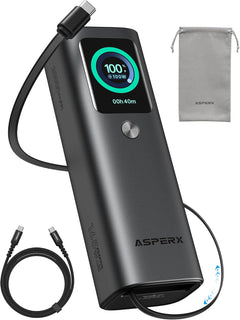 AsperX Banco del poder del ordenador portátil, 165W 20,000mAh retra...