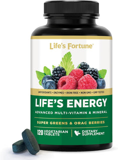 Life's Energy Advanced - Multivitamínico diario avanzado para h...
