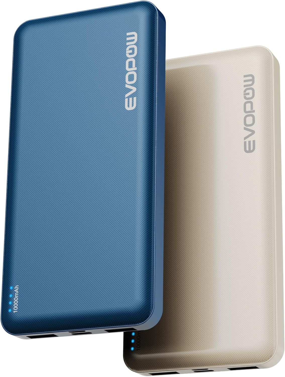 Paquete de 2 cargadores portátiles, banco de energía de 10000 mAh,...