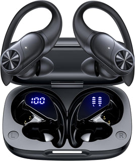 PocBuds Auriculares Bluetooth Auriculares Inalámbricos 80hrs Tiempo...