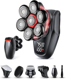 MALEGEBAZ Afeitadoras de cabeza para hombres calvos, kit de aseo 5...