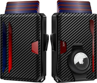 GAOCHALE Billetera AirTag para Hombre con Tecnología RFID, Tarjeter...