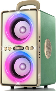 YIER Altavoz Bluetooth, altavoz de fiesta de pico de 240 W con grav...