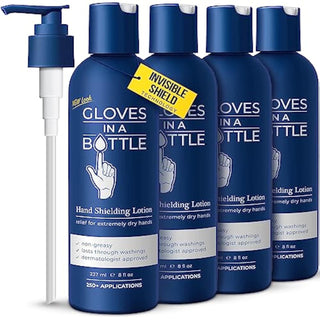 Loción protectora Gloves In A Bottle de 4 paquetes \u2013 Ideal par...