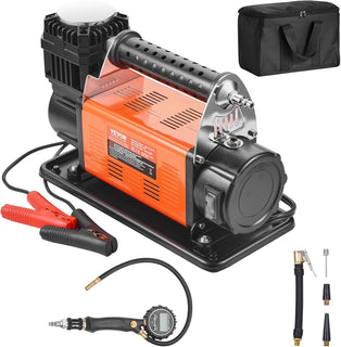 VEVOR Compresor de Aire de 12V de Alta Resistencia - con Medidor de...