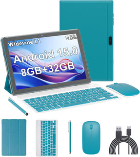 Tablet Android 15, tabletas de 10 pulgadas, 8GB RAM+32GB ROM\/2TB e...