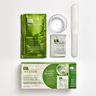 Dr. MEDION Spaoxy Gel Matcha - Mascarilla carbonatada con matcha y...