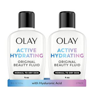 Olay Hidratante Facial, Loción Fluida de Belleza Hidratante Activa,...