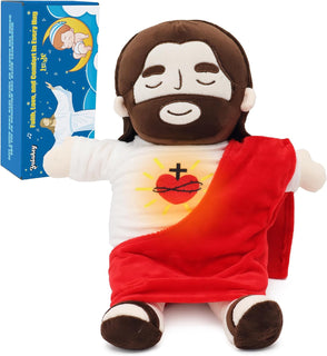 Yelakey Oficialmente Jesús de Peluche Respirante Animal de Peluche...