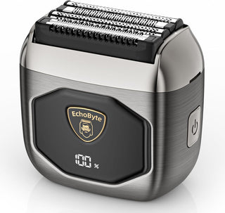 EchoByte Afeitadora eléctrica de metal completo para hombres: 4 cuc...