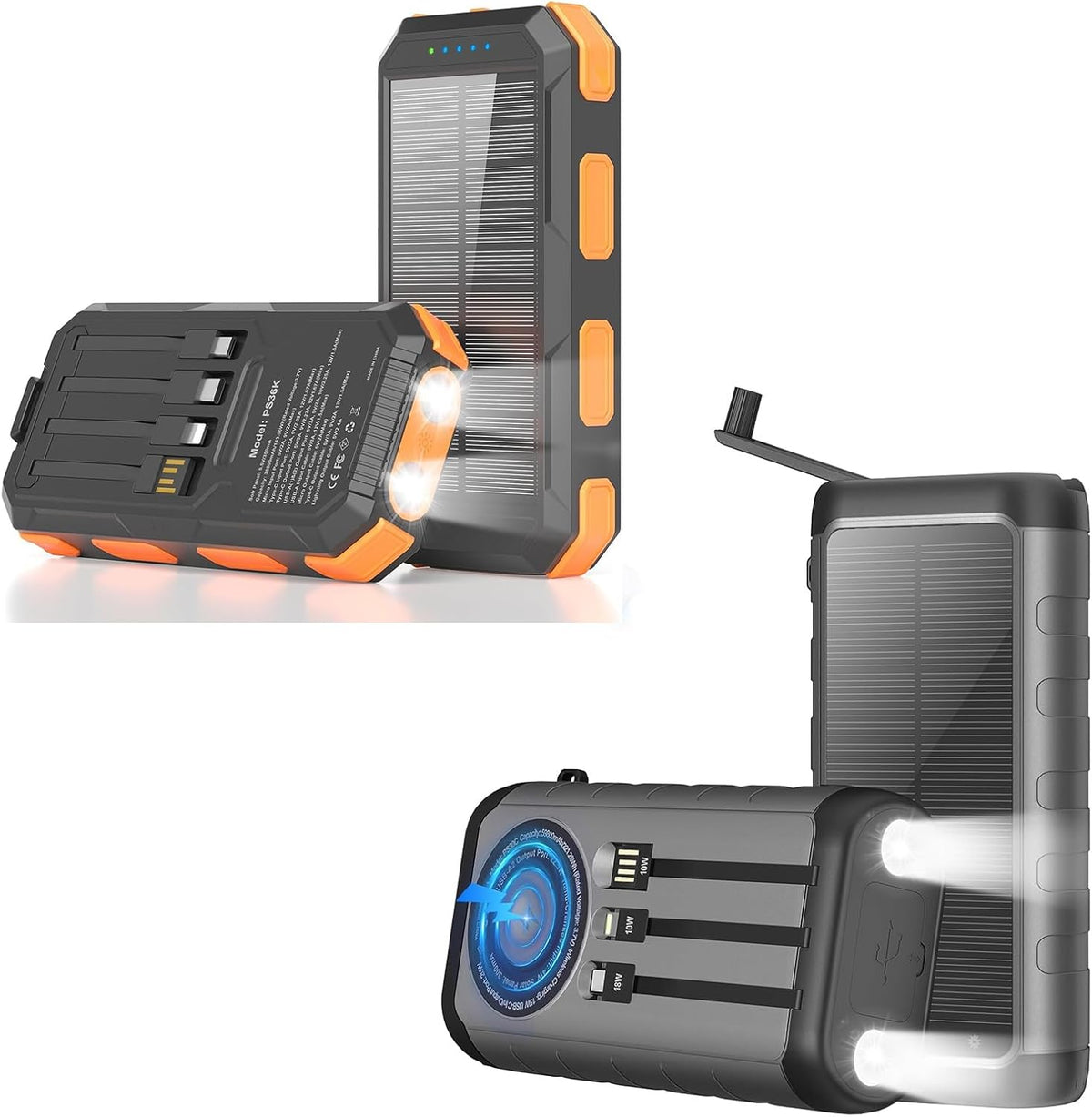 YELOMIN Cargador solar de 38800mAh 59800mAh Banco de energía solar...
