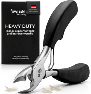 Swissker by Swissklip - Cortaúñas de pies resistentes para hombres...