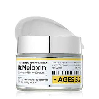 Dr.Melaxin Oyster Pep3 Renewal Cream | Hidratante facial antienveje...