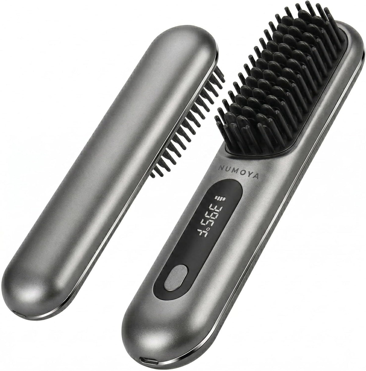 NUMOYA Go Brush Pro - Cepillos alisadores de cabello inalámbricos p...