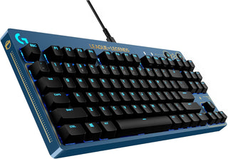 Logitech G Pro - Teclado mecánico para juegos - Diseño ultraportáti...