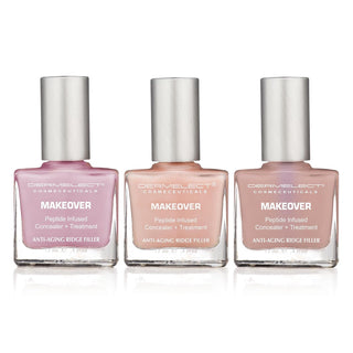 Dermelect Makeover Ridge Filler - Tratamiento para uñas galardonado...